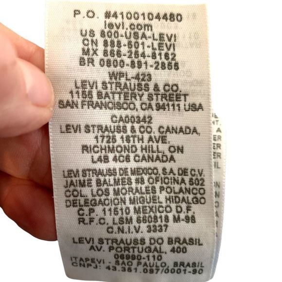 Levi’s The Original Jean 525 Perfect Waist Light Wash Jean Shorts 6 (E-009) - Picture 5 of 11